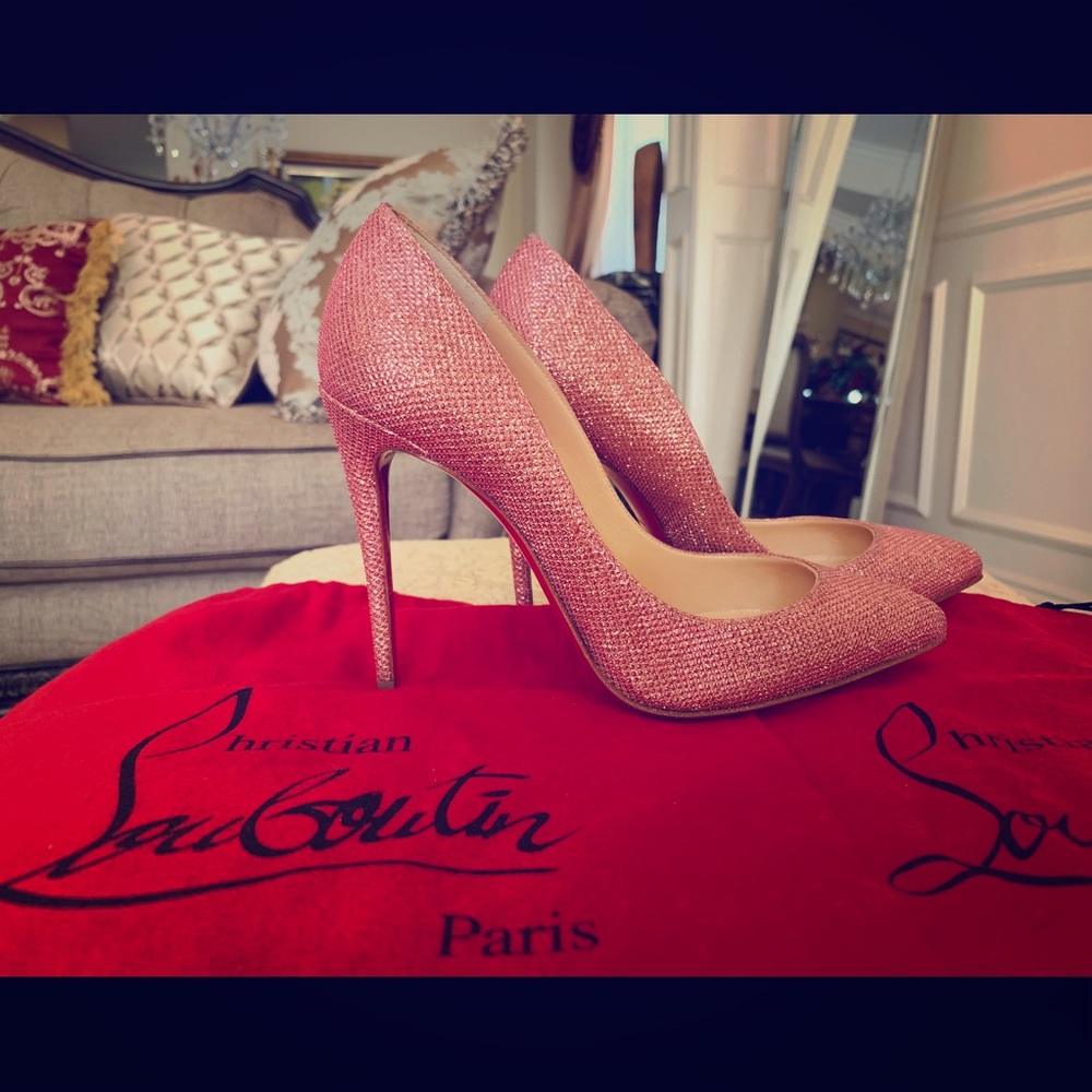 🔥New Christian Louboutin 100mm pump👠